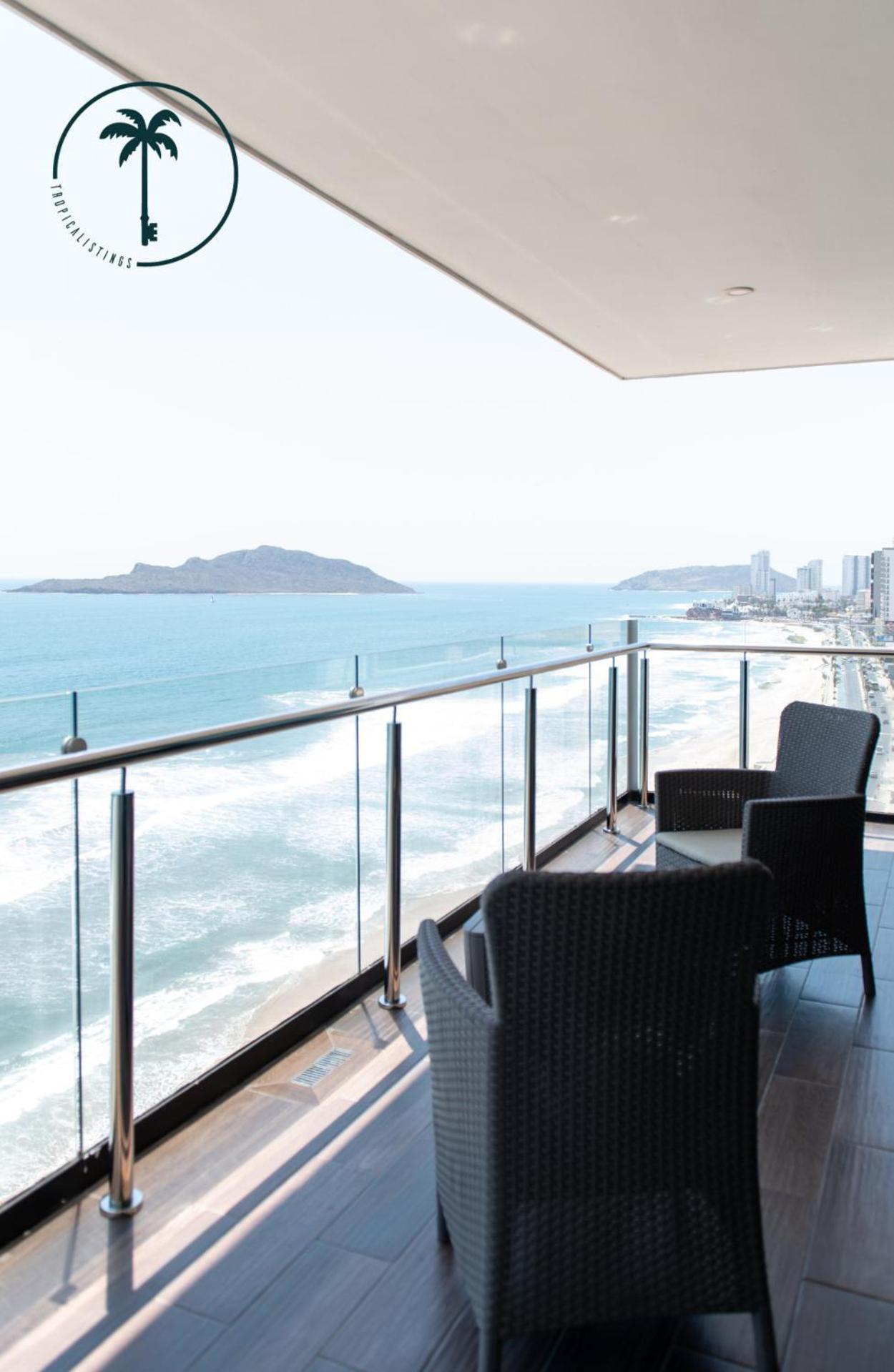 Terraza Con Vista Al Mar, Bbq Y Piscina Lejlighed Mazatlán Eksteriør billede