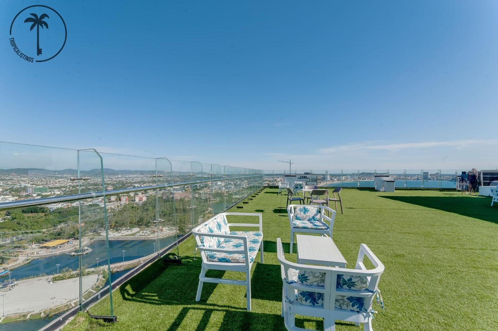 Terraza Con Vista Al Mar, Bbq Y Piscina Lejlighed Mazatlán Eksteriør billede
