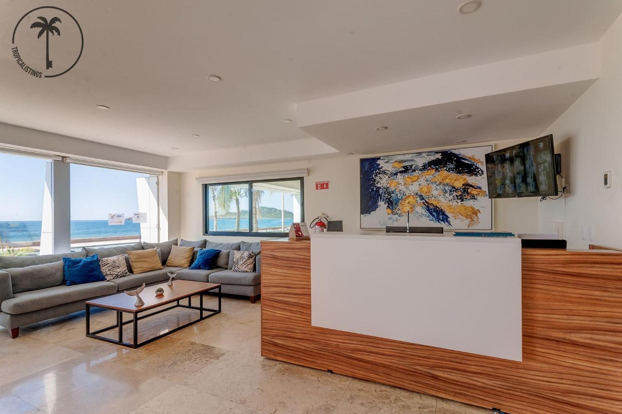 Terraza Con Vista Al Mar, Bbq Y Piscina Lejlighed Mazatlán Eksteriør billede
