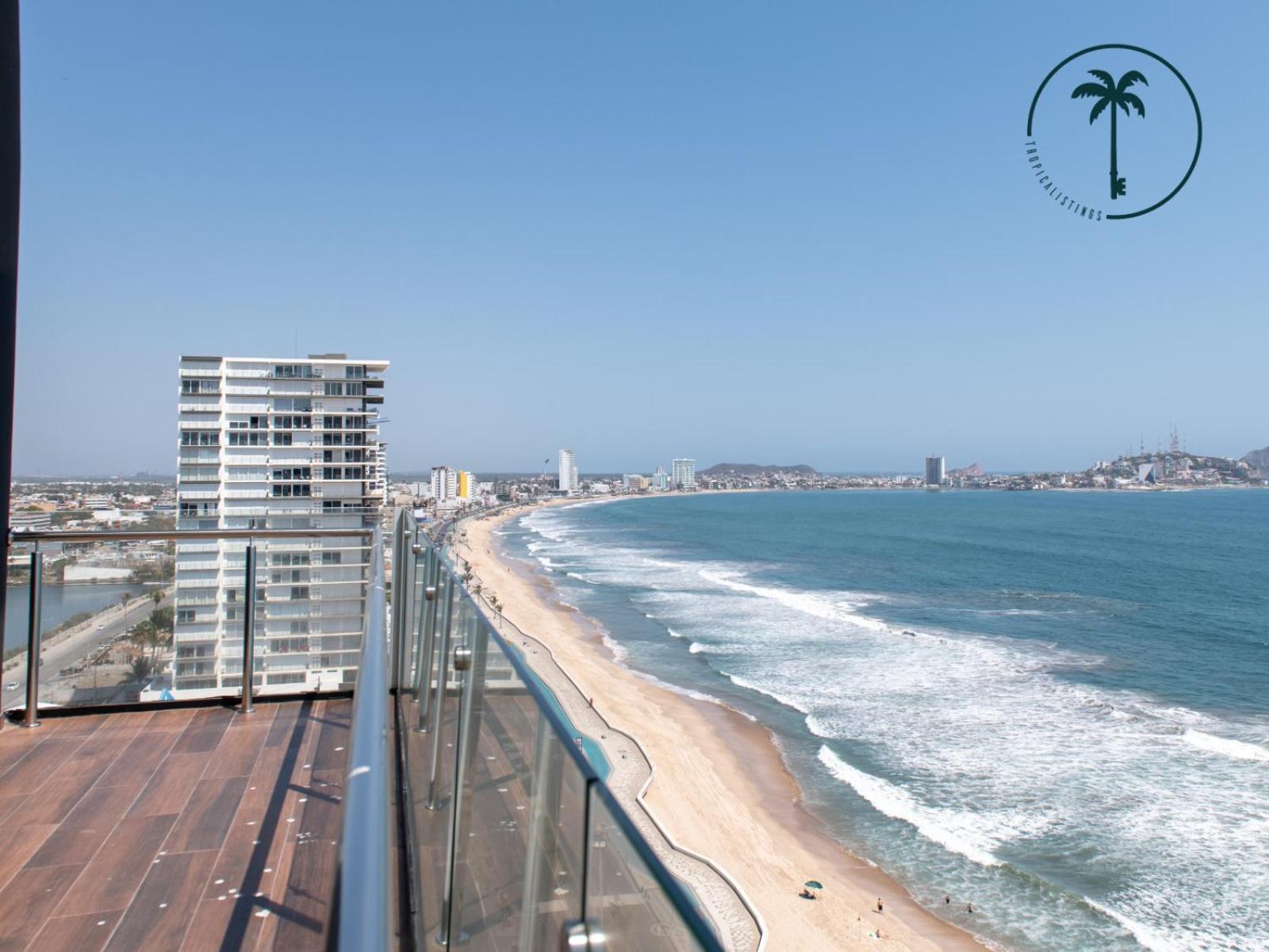 Terraza Con Vista Al Mar, Bbq Y Piscina Lejlighed Mazatlán Eksteriør billede